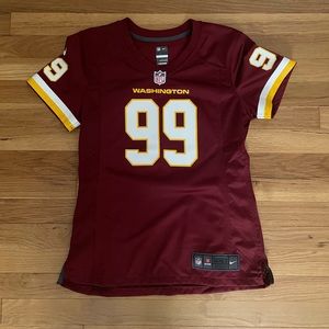 Nike Women's Washington Football Team Chase Young #99 Red Game Jersey Size Small